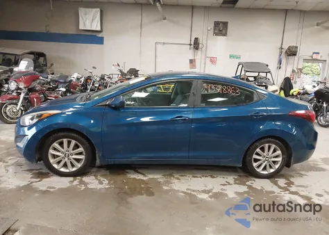 2015 Hyundai Elantra Se z USA, uszkodzony, nr VIN KMHDH4AEXFU445516